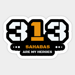 313 Sahabas Sticker